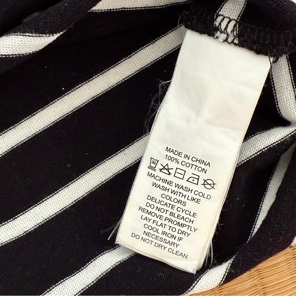Broome Street by Kate Spade size XS in Black and White Stripes - Picture 5 of 5